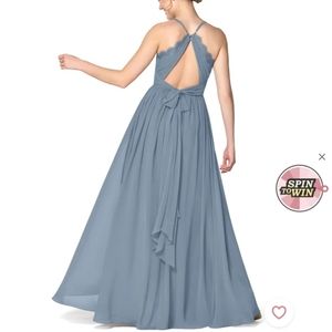 Azazie, Bridesmaid's Dress, Dusty Blue